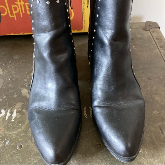 Circus by Sam Edelman Jenna Pointed Toe Studded Boots - Picture 10 of 13